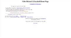 Desktop Screenshot of giles.paunix.org